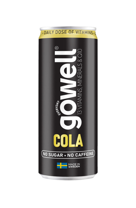 Funktionsdryck Cola 33 cl Gowell